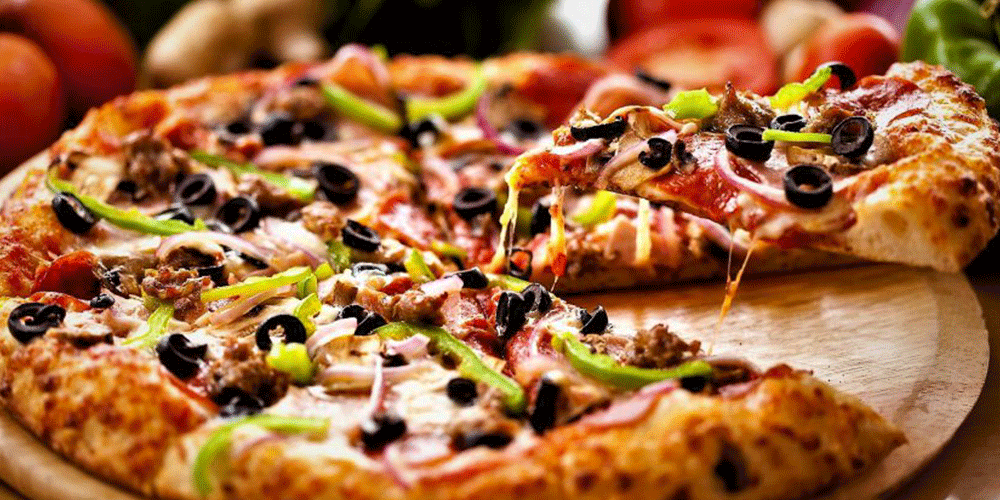 طرز تهیه پیتزا گوشت و قارچ