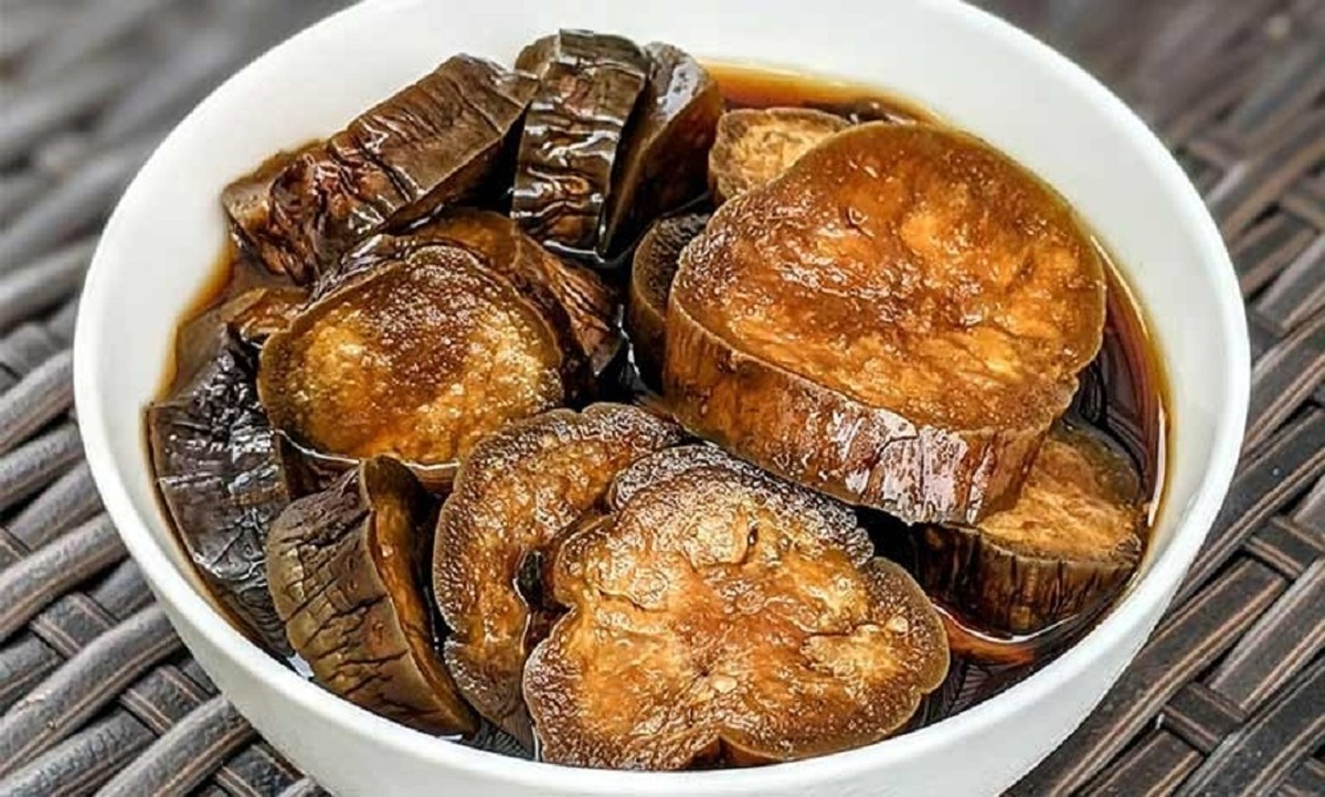 ترشی بادمجان خانگی