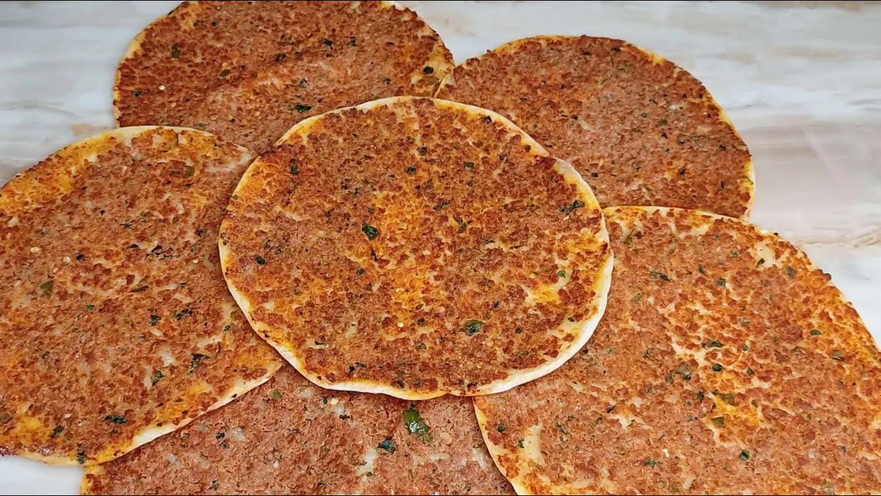 مراحل طرز تهیه لاهماجون