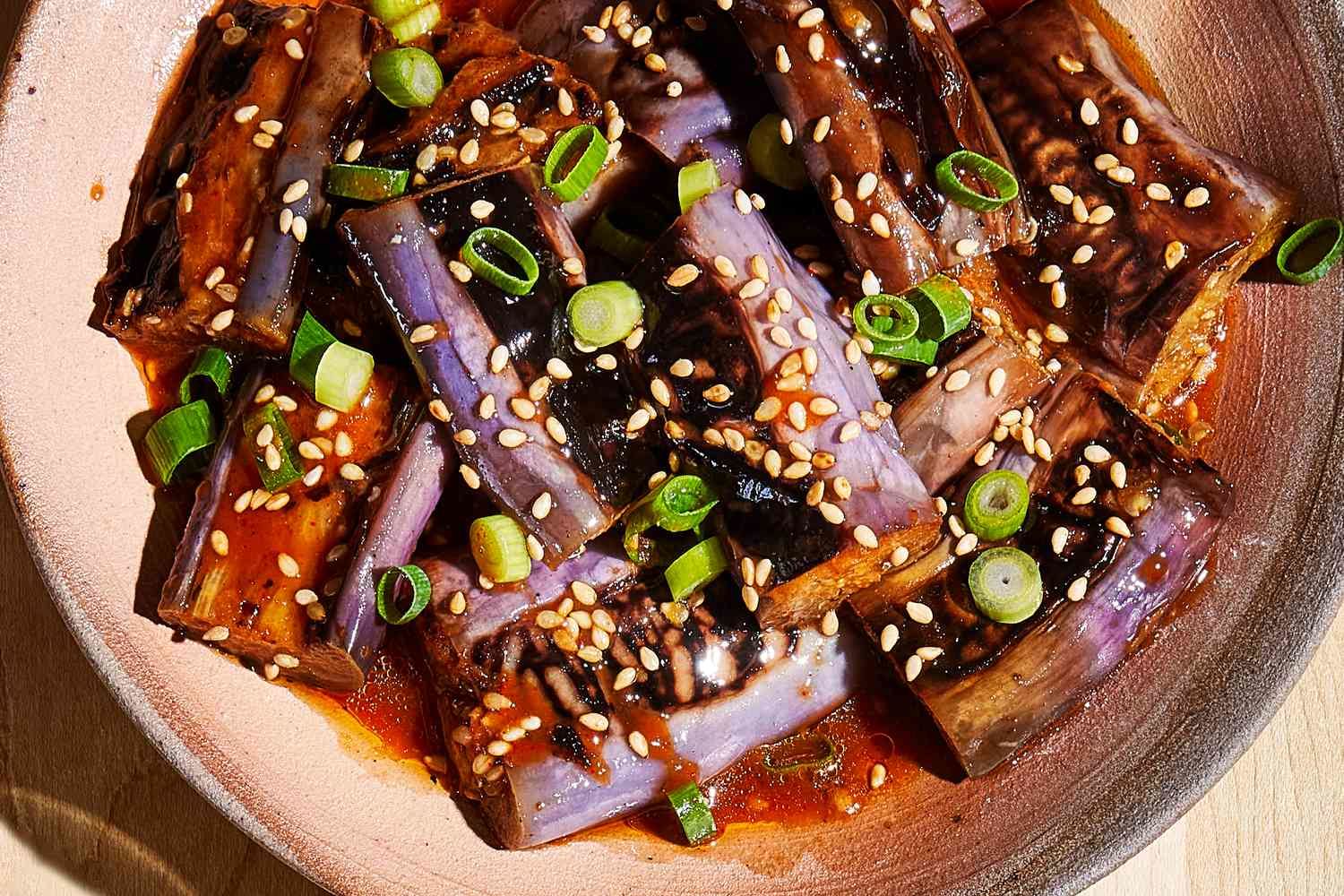 طرز تهیه ترشی بادمجان رشتی
