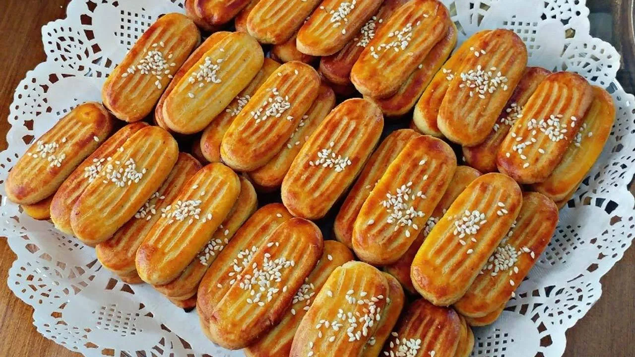 طرز تهیه شیرینی نان چای قزوینی