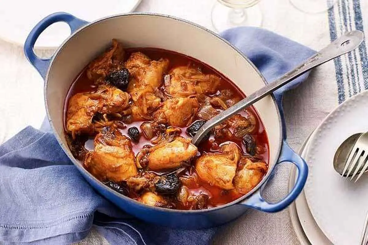 خورش آلو مازندرانی