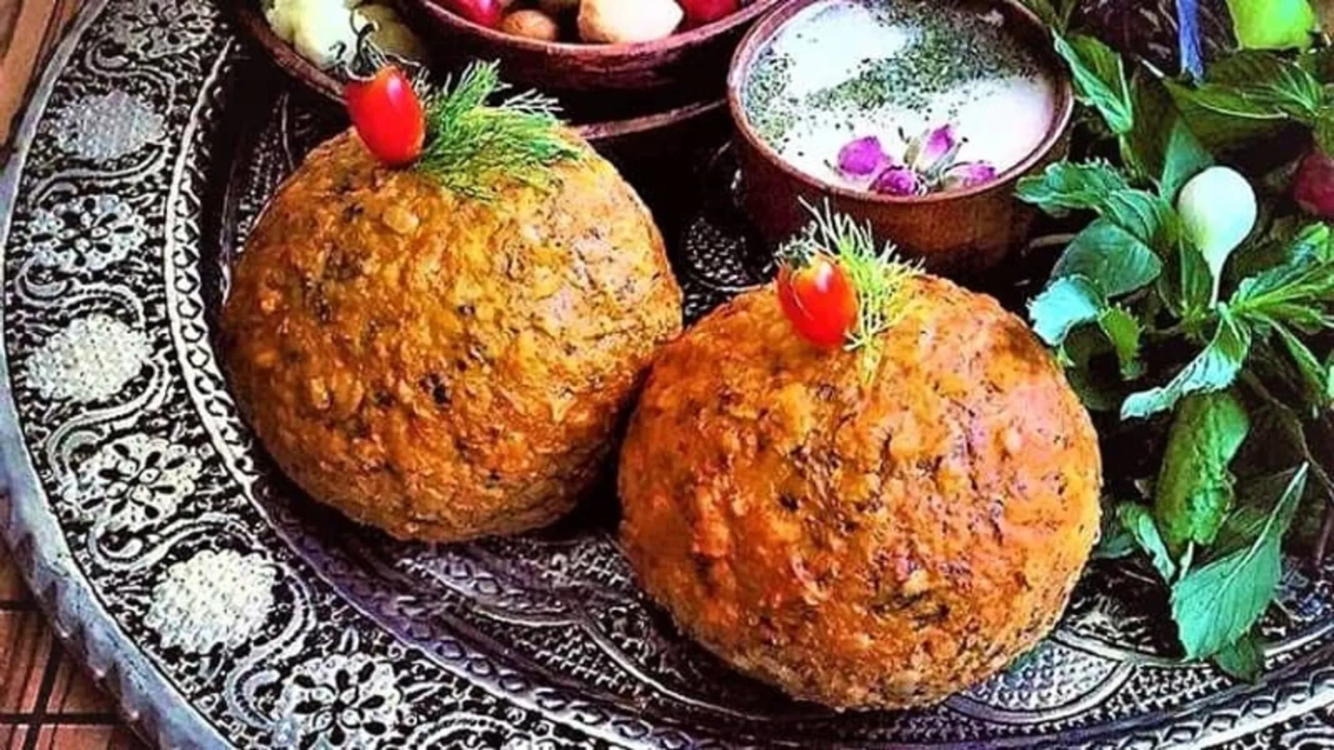 کوفته پر ملات همدانی