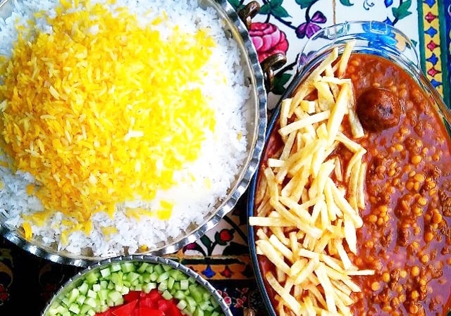 قیمه چرخ کرده لاهیجان