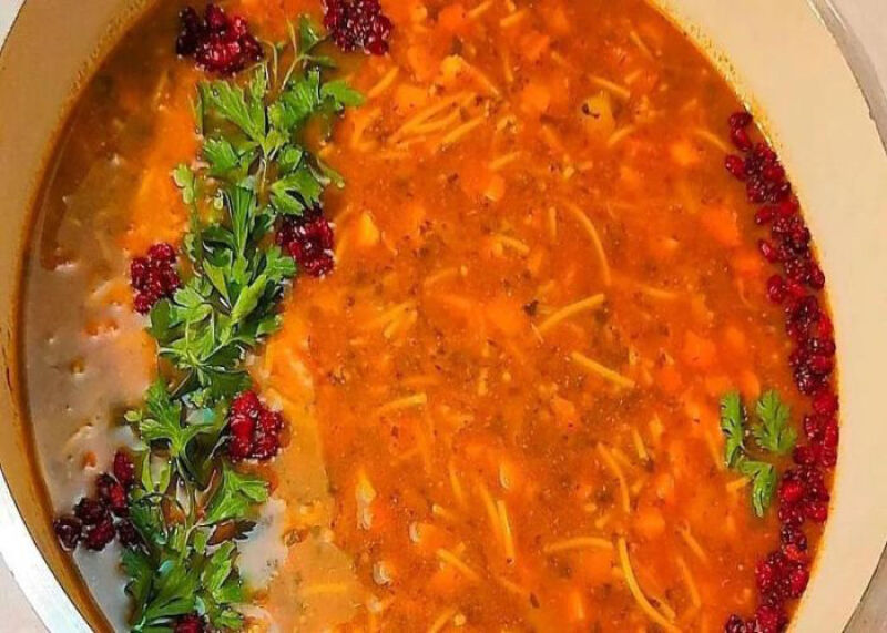 سوپ سبزیجات برای سرماخوردگی