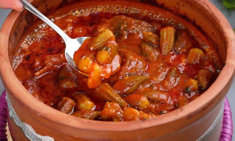 خورش بامیه عربی