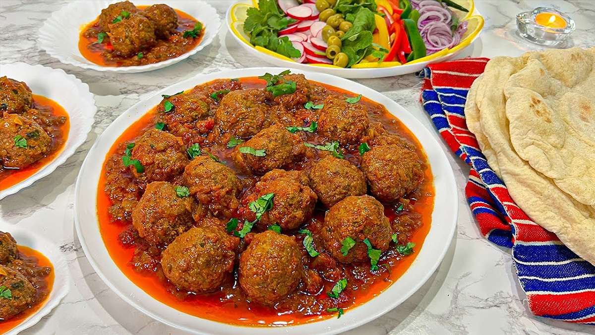 طرز تهیه کوفته تبریزی