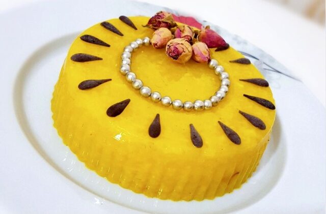 روش تهیه شله زرد ژله ای نذری
