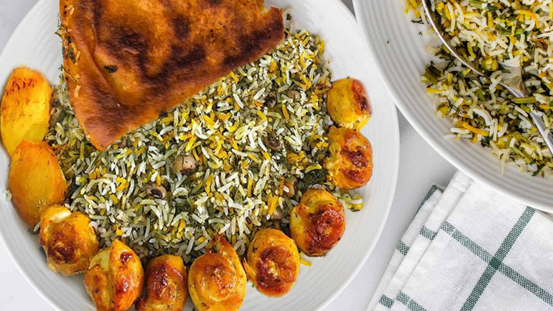 طرز تهیه پلو شوشتری