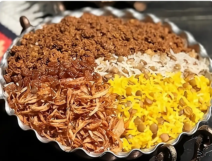 عدس پلو نذری