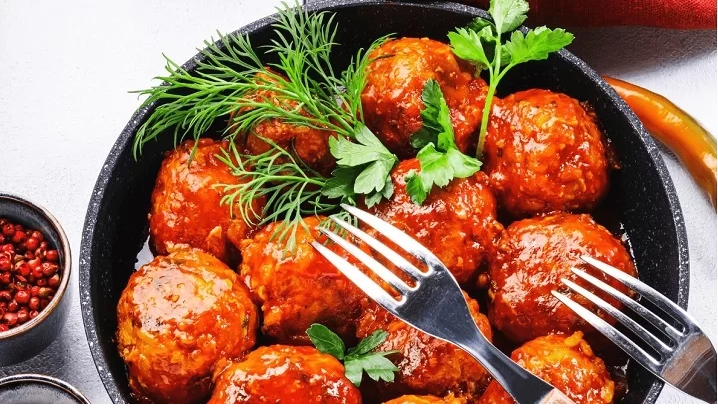 کوفته مرغ سرخ شده مجلسی