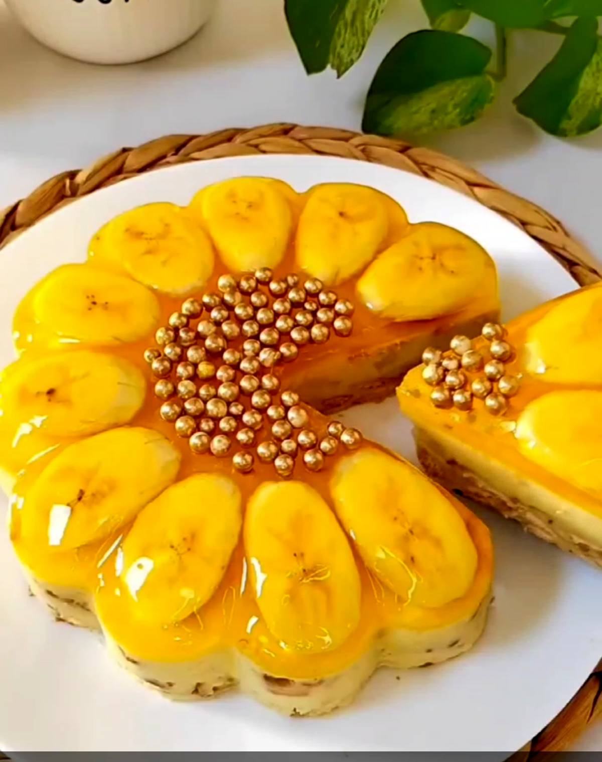 طرز تهیه دسر زعفرانی با موز