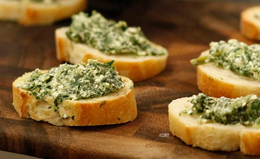 دستور تهیه دیپ اسفناج
