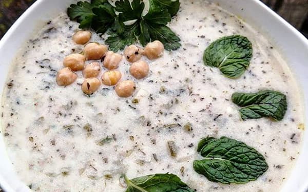 مواد لازم آش دوغ اردبیل برای 7 نفر