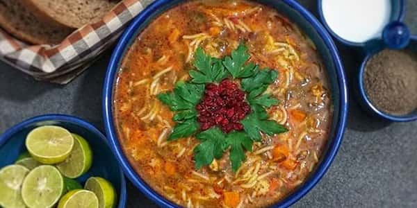 طرز تهیه سوپ ورمیشل رستورانی