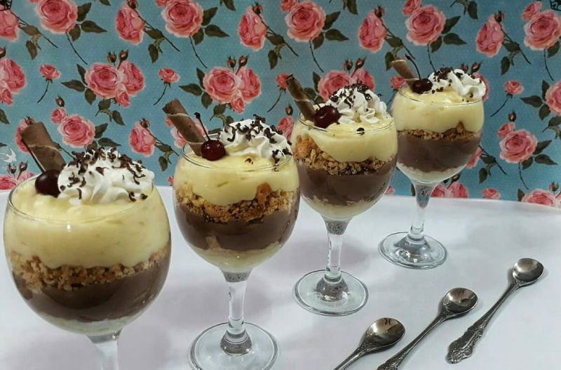 مراحل تهیه و آماده‌سازی دسر پان اسپانیا