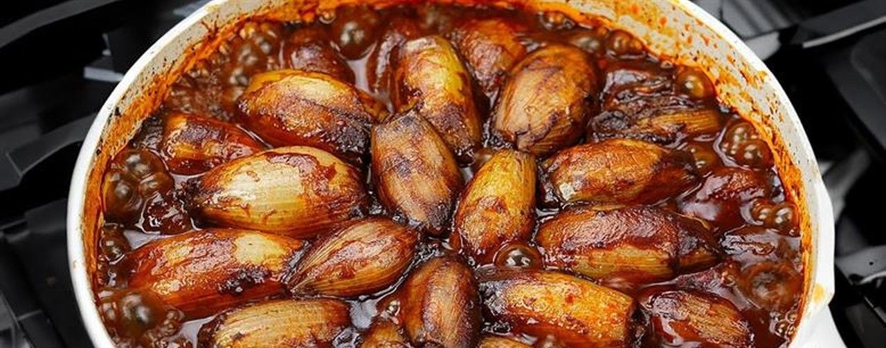 دلمه پیاز با رب انار