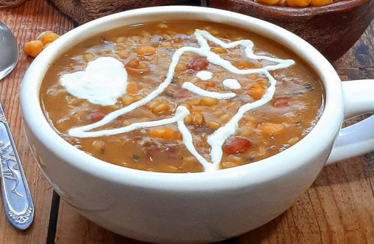 آش دندونی تبریزی 