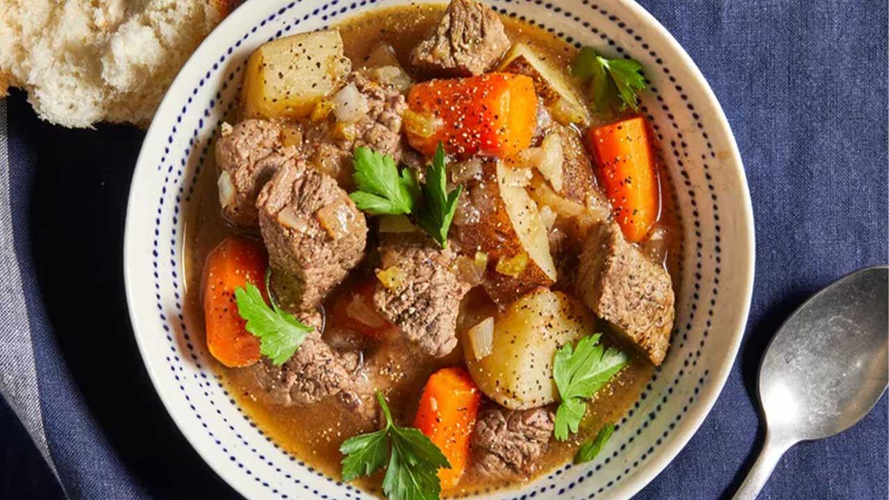 تاس کباب با گوشت