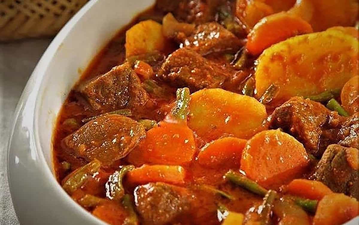 طرز تهیه راگو سیب زمینی