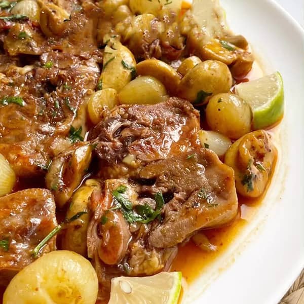 طرز تهیه خوراک زبان گاو