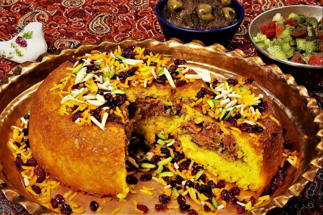 ته چین گوشت شمالی - ایرانی فود