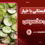 سالاد تابستانی با خیار و سس مخصوص