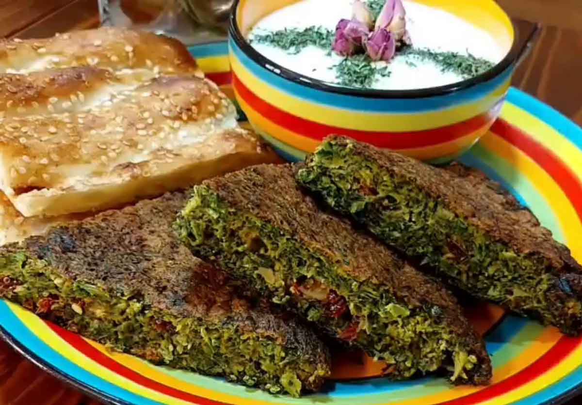 کوکو سبزی - ایرانی فود