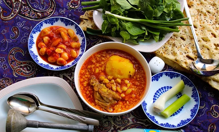 یخنی نخود شیراز - ایرانی فود